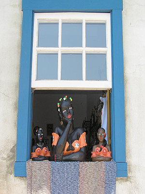 Holzfigur Tiradentes
