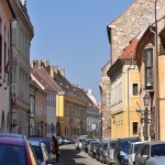 Gasse in Budapest