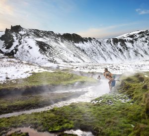Icelandair Dank der Kraft der Geothermie gibt es in Island unzählige heiße Quellen - Icelandair