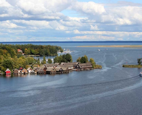 Urlaub am Fleesensee - Röbel Hafen