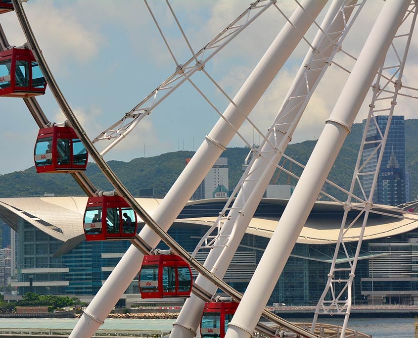 Reisebericht Hongkong - Riesenrad Reisebericht Hongkong - Riesenrad