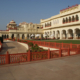 Hotel Rambagh Palace, Jaipur, Indien, Terrasse